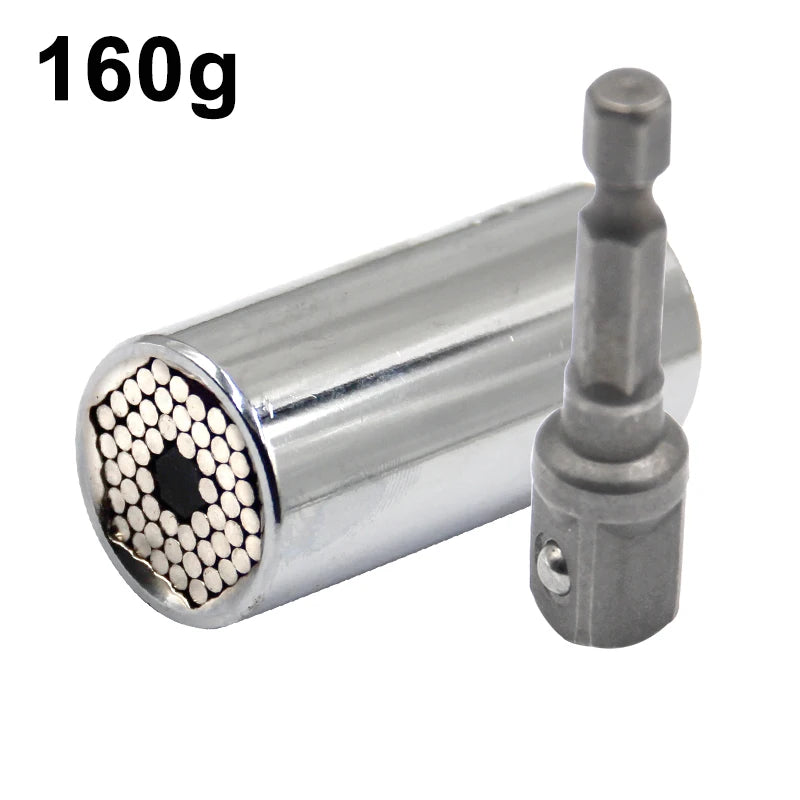 Universal Torque Wrench Power Drill Ratchet Bushing Spanner Key Magic Multi Hand Tools 7-19mm   Head Set Socket Sleeve