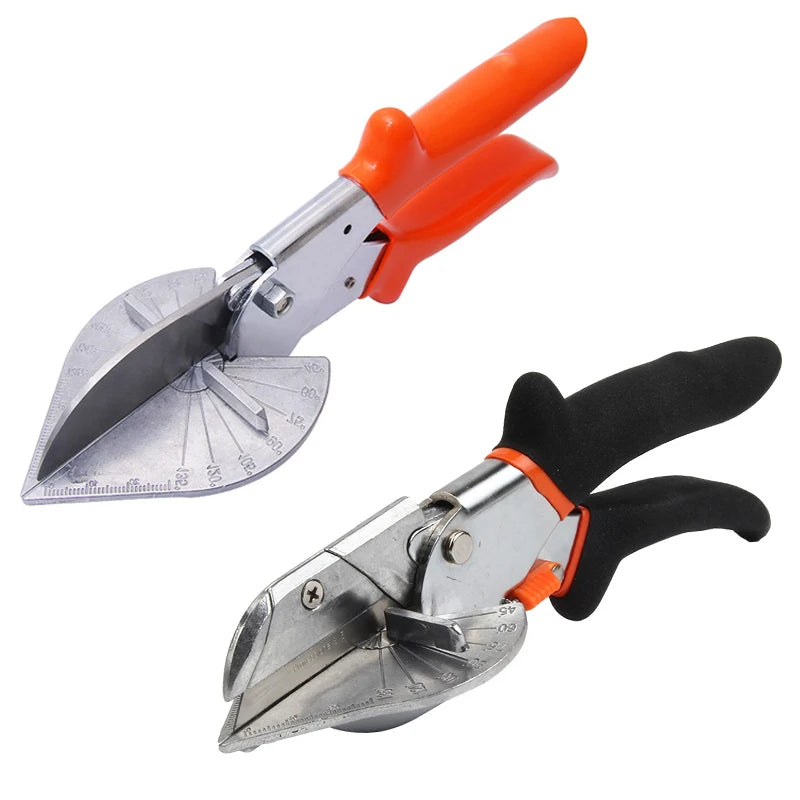 45-135 Degree Multi-angle Mitre Bevel Shear Scissors (With up to 20x Replacement Blades and Spanner)