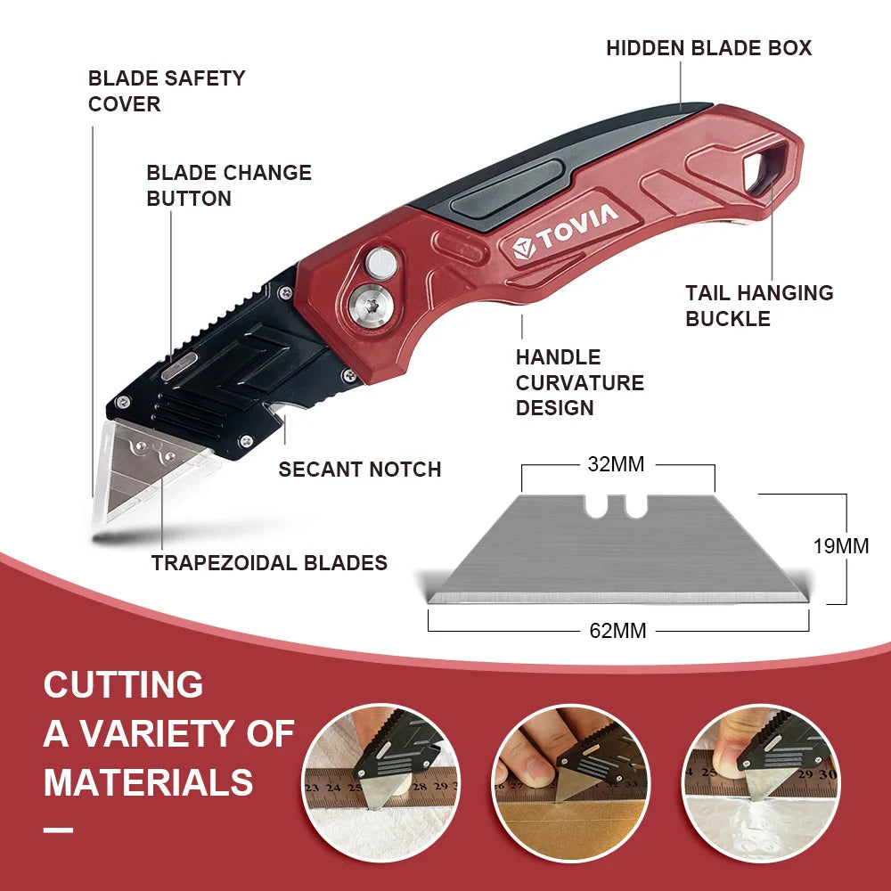 Replaceable Folding Blade Knife