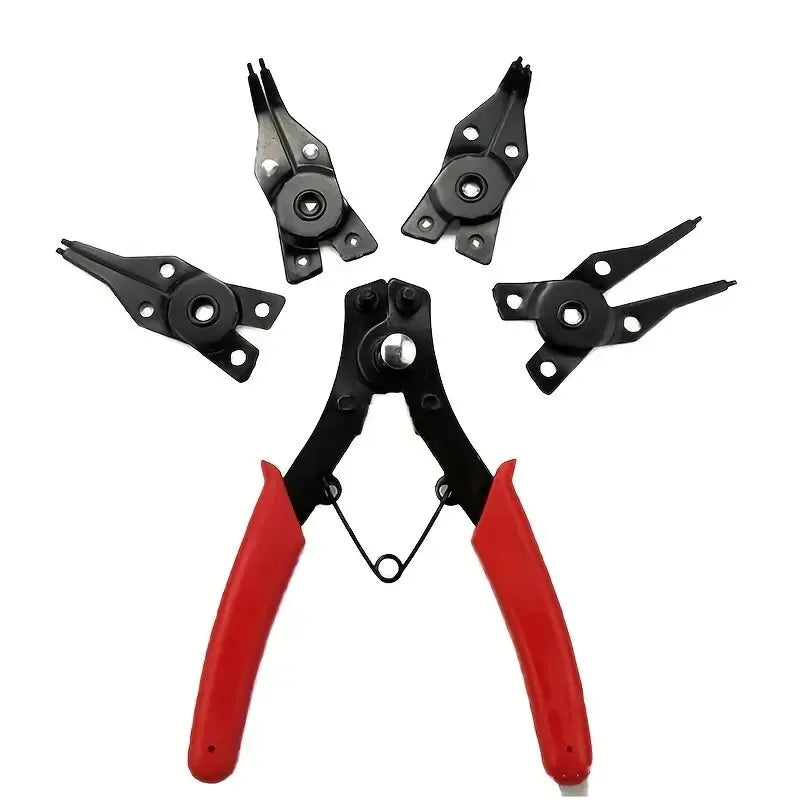 Multifunctional 4-In-1 Circlip Set of Multi Crimp Removable Pliers Hand Tools