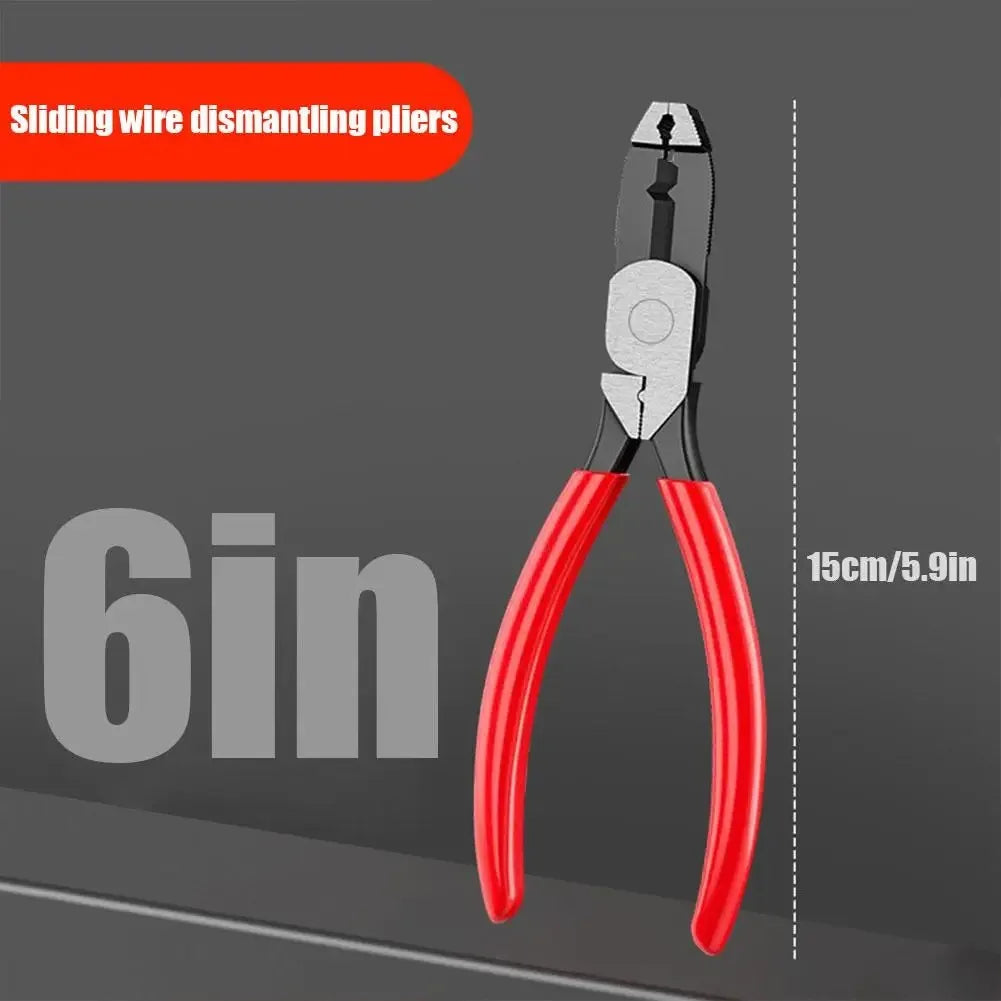 Screw Removal Pliers Multifunction Screwdriver Screw Puller Non-slip Jaws For Quick Extraction of Damaged/rusty Screw Hand Tools