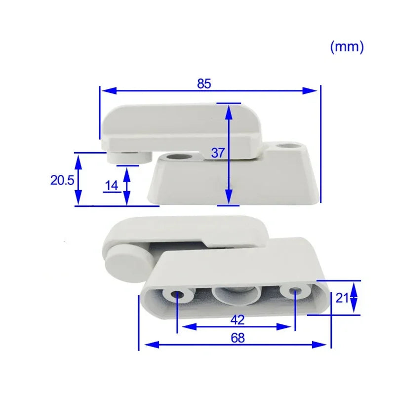 Security Alloy Latch for UPVC/Aluminium Doors and Windows