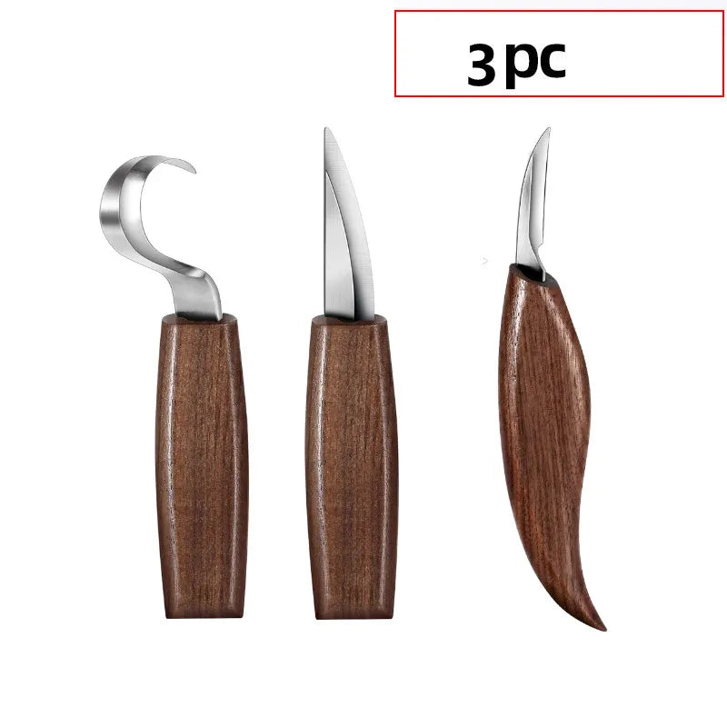 Wood Carving Chisel Cutter Knife Tools Set