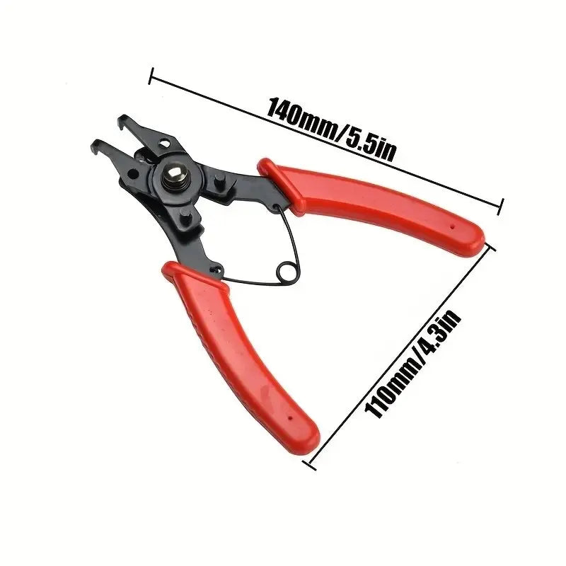 Multifunctional 4-In-1 Circlip Set of Multi Crimp Removable Pliers Hand Tools