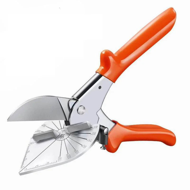 45-135 Degree Multi-angle Mitre Bevel Shear Scissors (With up to 20x Replacement Blades and Spanner)