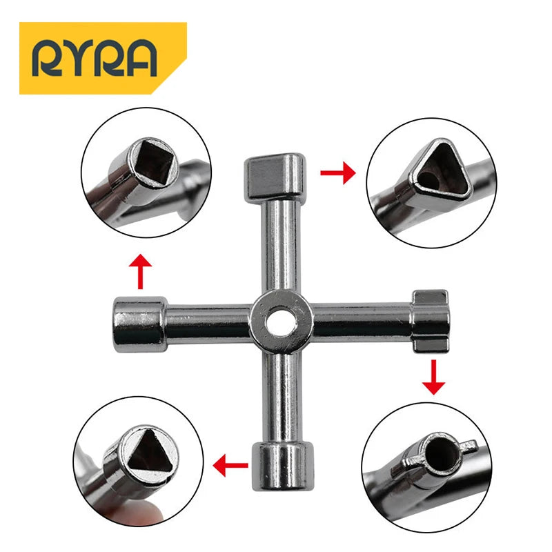 Multifunction 4-Way Phillips Wrench Universal Repair Tool