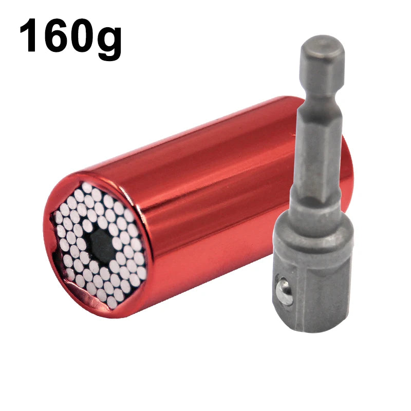 Universal Torque Wrench Power Drill Ratchet Bushing Spanner Key Magic Multi Hand Tools 7-19mm   Head Set Socket Sleeve