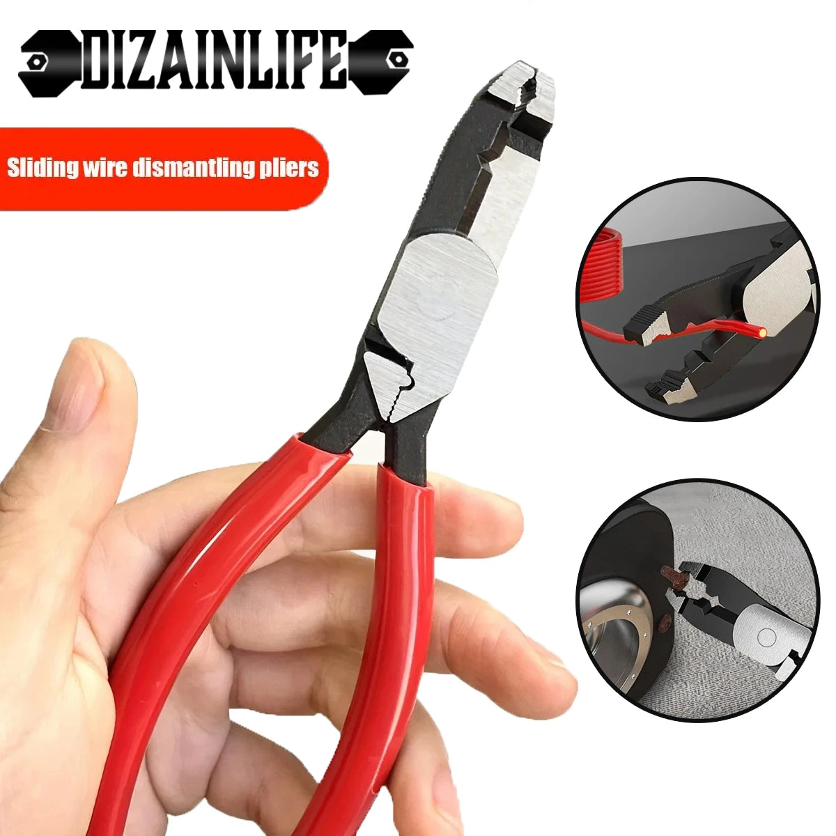 Screw Removal Pliers Multifunction Screwdriver Screw Puller Non-slip Jaws For Quick Extraction of Damaged/rusty Screw Hand Tools