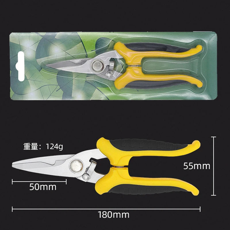 1PC Stainless Steel Electrician Scissors Multifunction Manually Shears Groove Cutting Wire And Thin Steel Plate Hand Tools