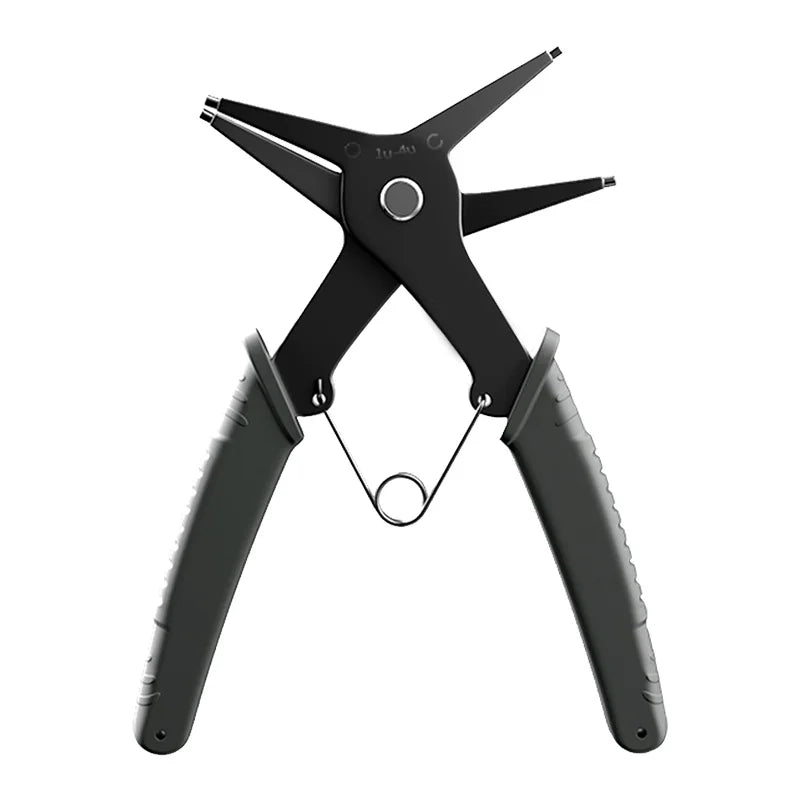 Multifunctional Snap Ring Pliers 2 in 1 For Internal External Card Retaining Pincer Hand Tool