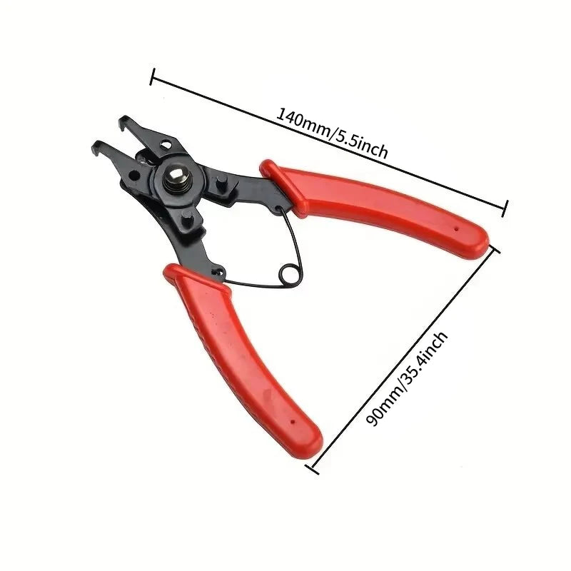 Multifunctional 4-In-1 Circlip Set of Multi Crimp Removable Pliers Hand Tools